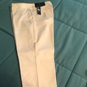 White Crop Pants — New, Never worn!